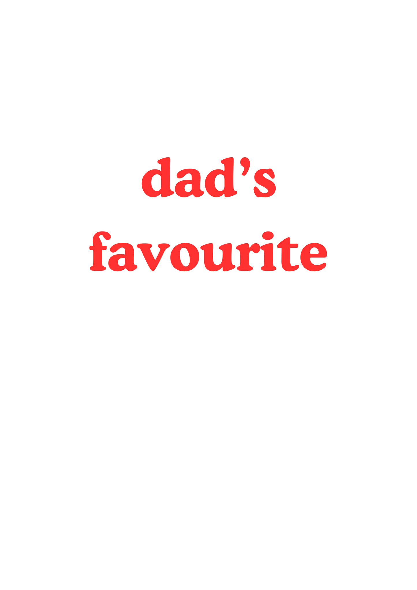 Father's Day Bundle (2 x cards and 2 x tshirts) for £42.50