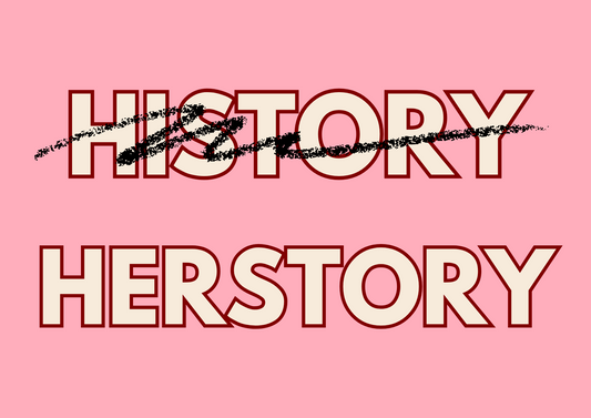 Herstory wall art print
