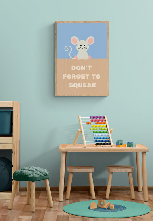 Row row row your boat wall art print collection | Mouse | SSF
