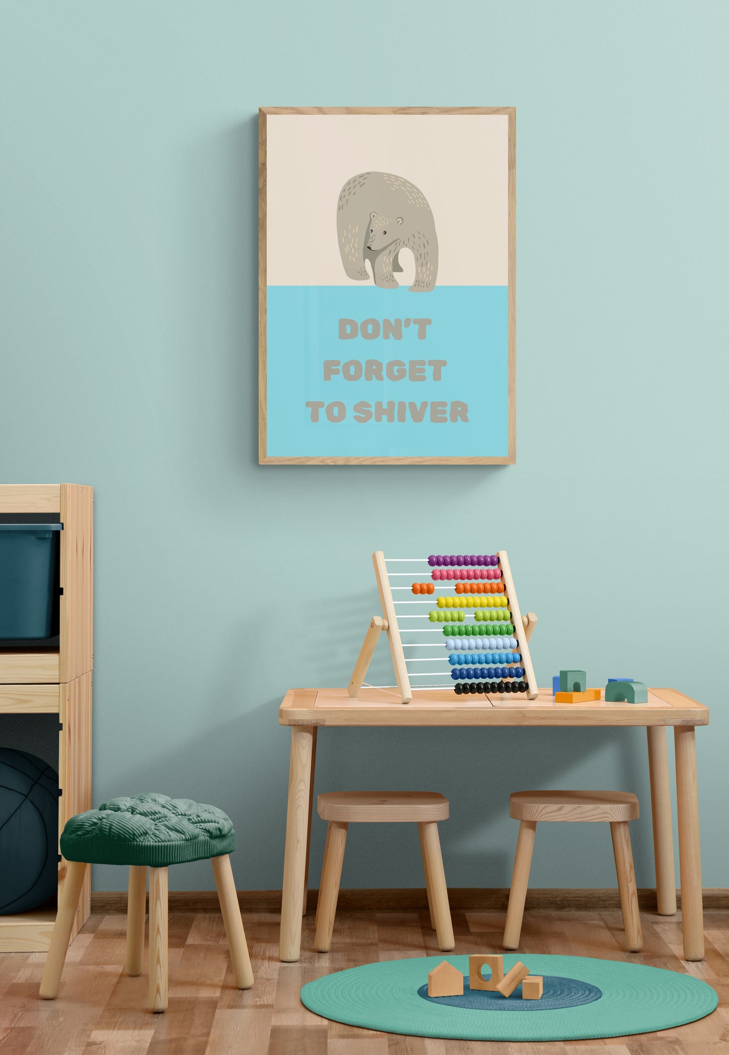 Row row row your boat wall art print collection