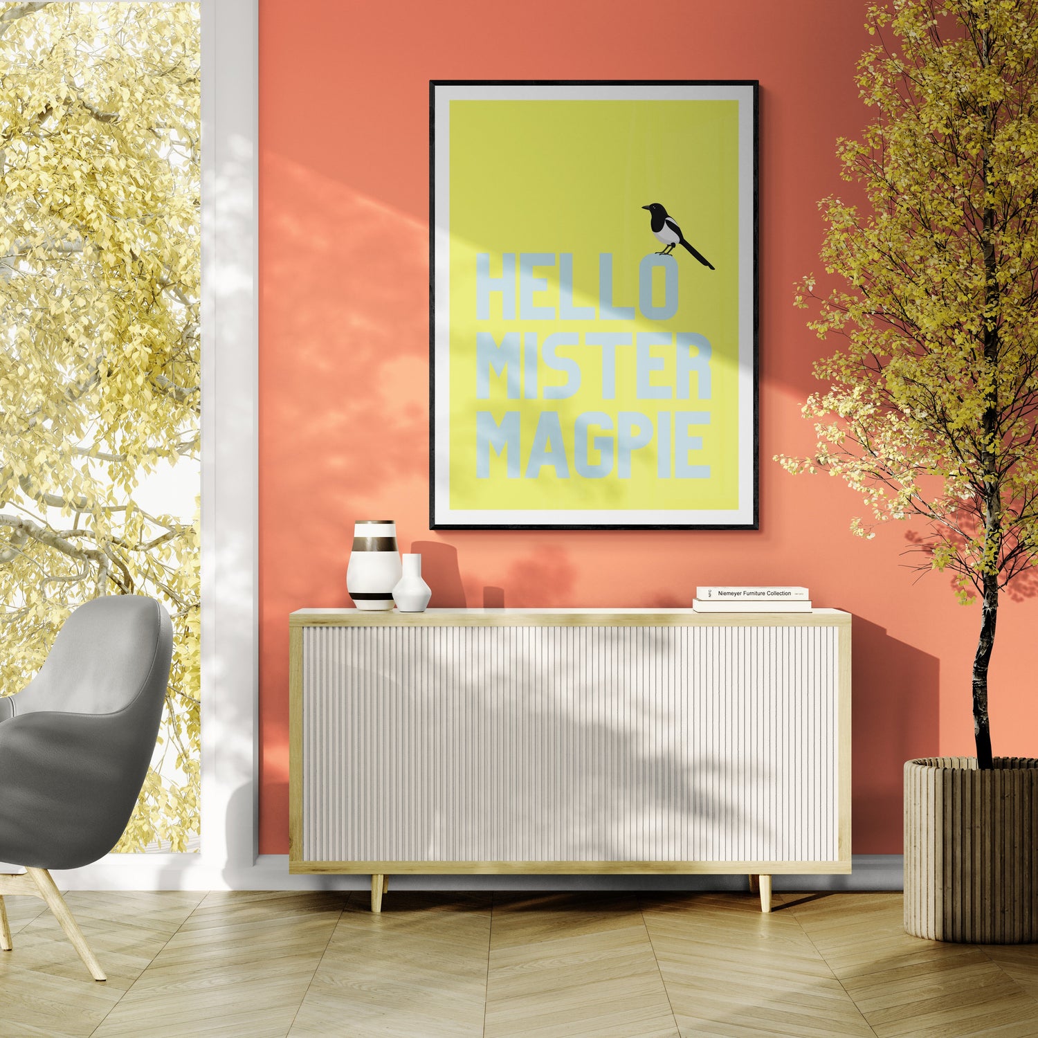 Magpie prints