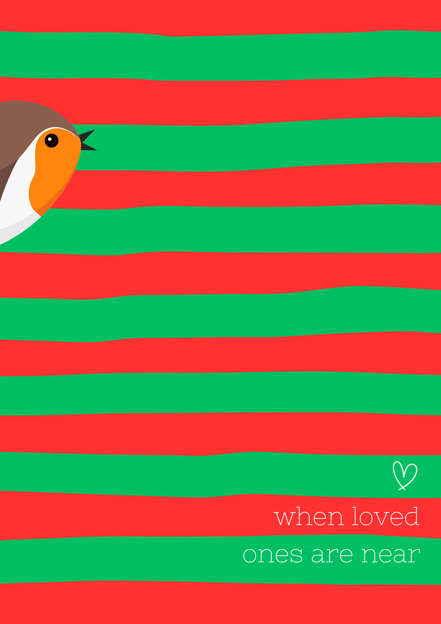 Robin's appear wall art print