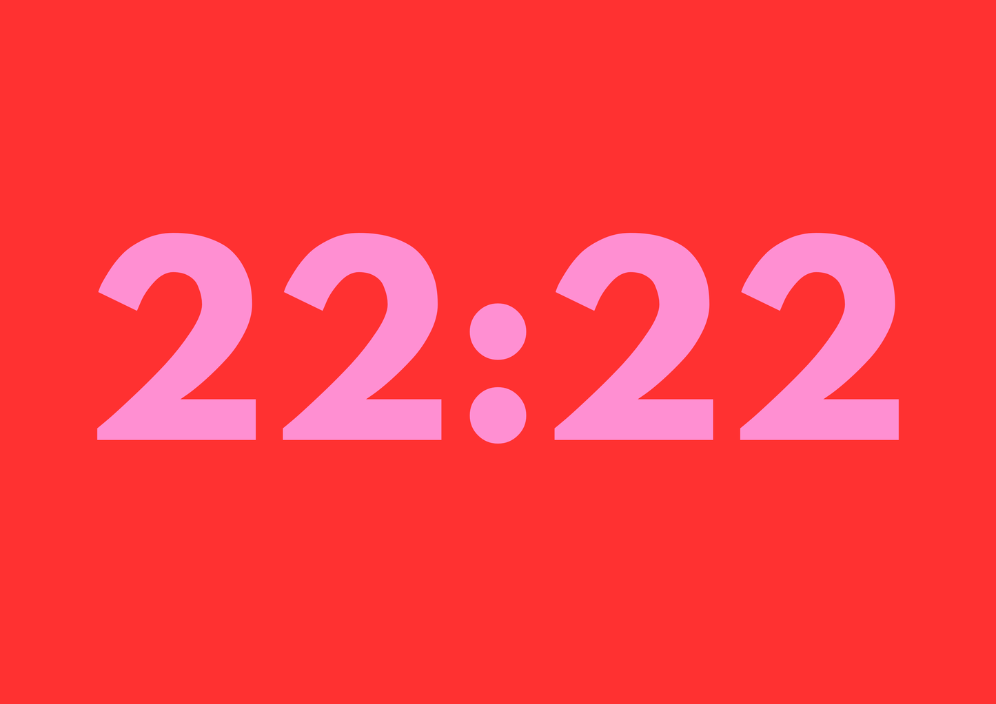 22:22 wall art print | Angel time