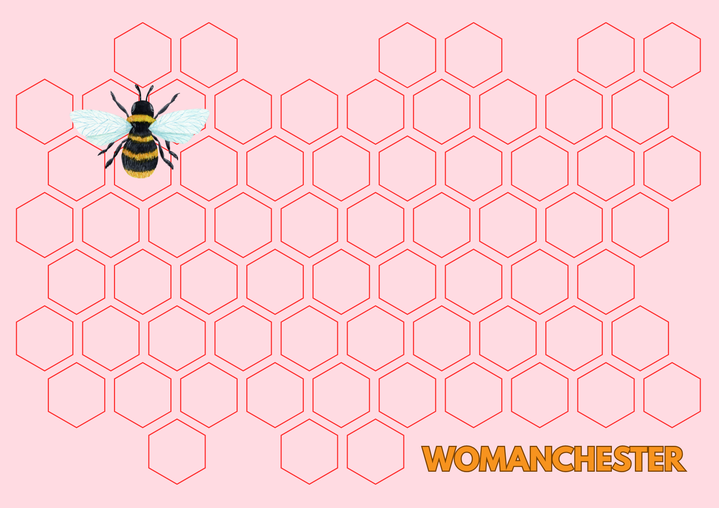 Womanchester wall art print | International Women's Day