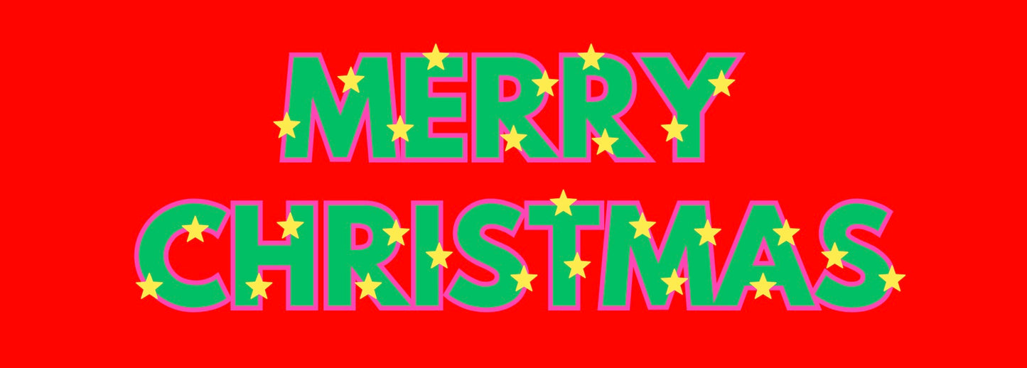 Merry Christmas sign