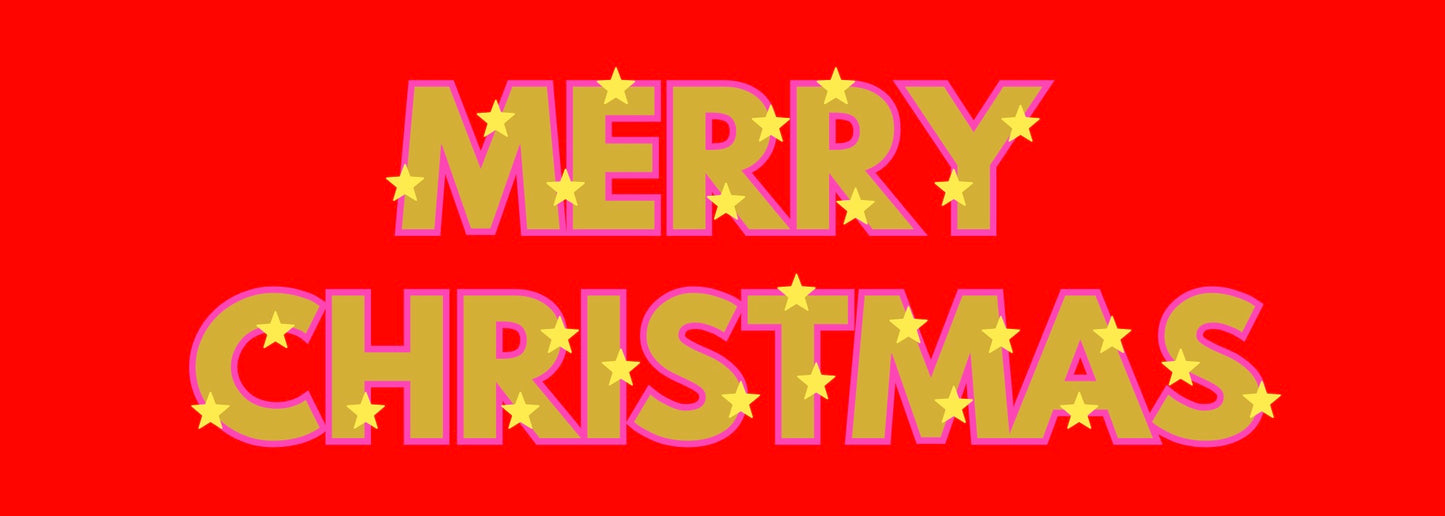 Merry Christmas sign