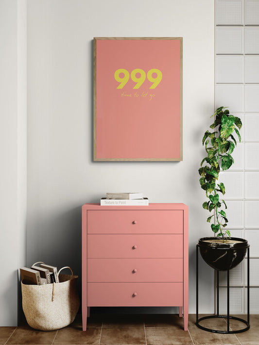 999 Angel Time Wall Art Print | Time to Let Go