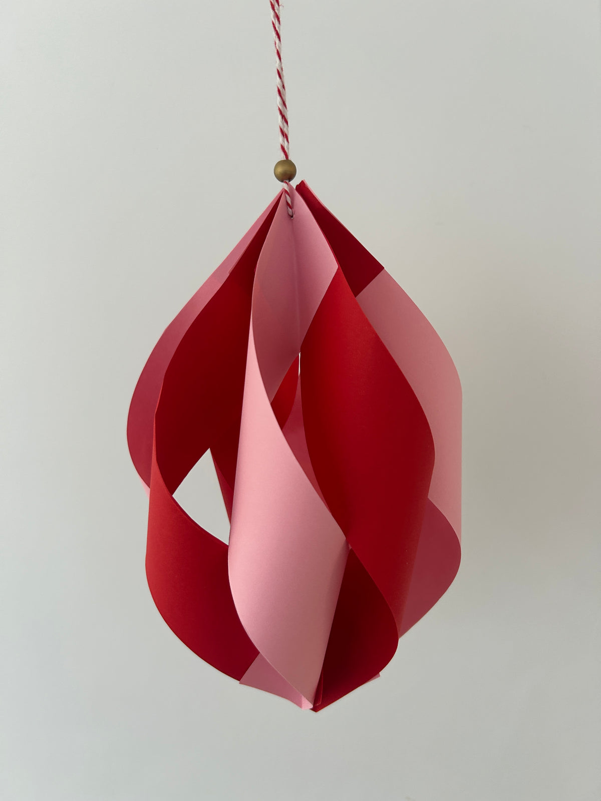 Make Your Own Paper Christmas Decorations Kit - just add glue