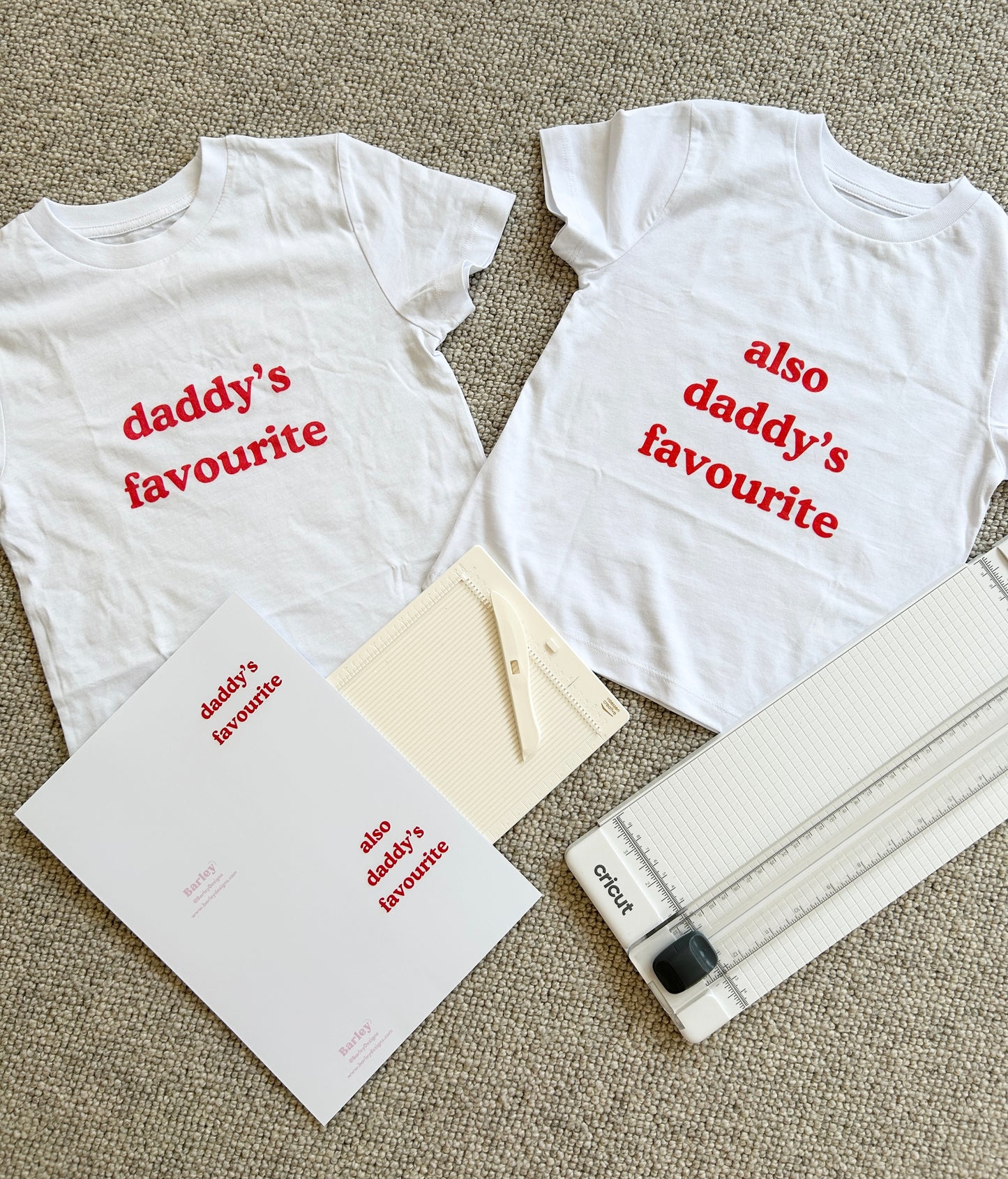 Father's Day Bundle (2 x cards and 2 x tshirts) for £42.50