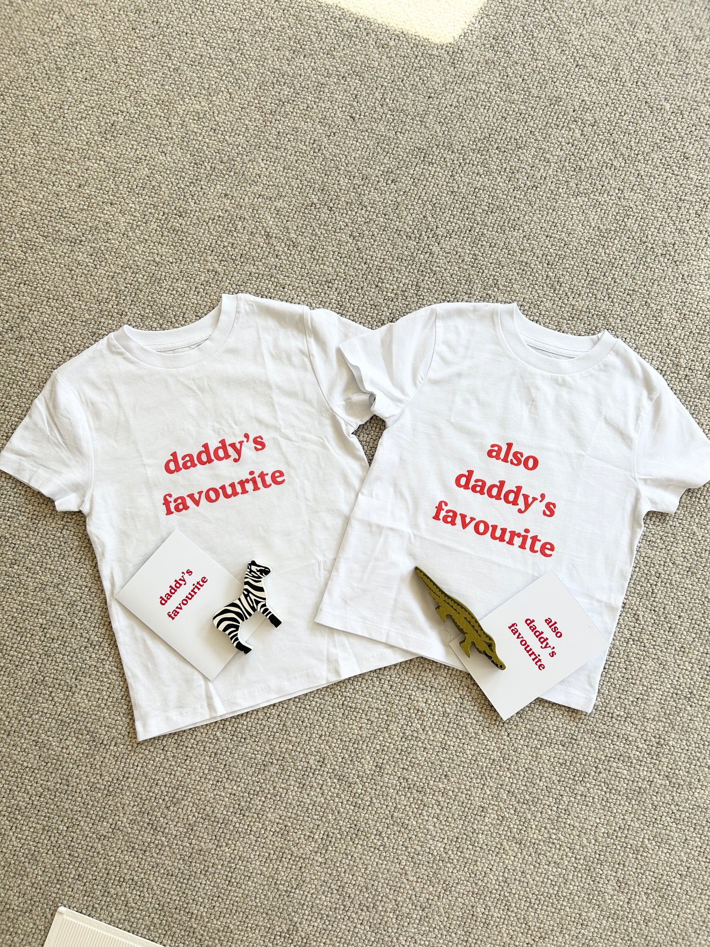 Father's Day Bundle (2 x cards and 2 x tshirts) for £42.50