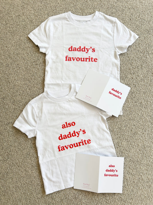 Father's Day Bundle (2 x cards and 2 x tshirts) for £42.50