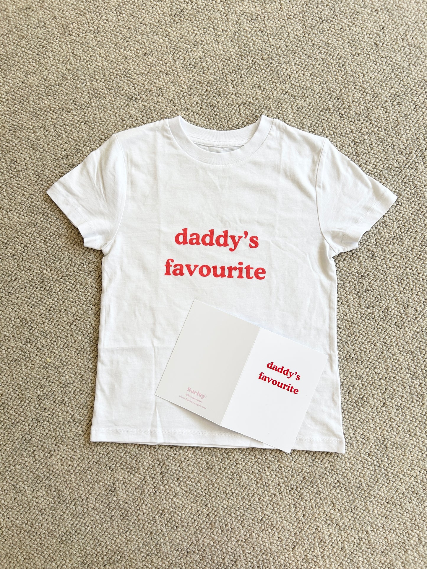 Father's Day Bundle (2 x cards and 2 x tshirts) for £42.50