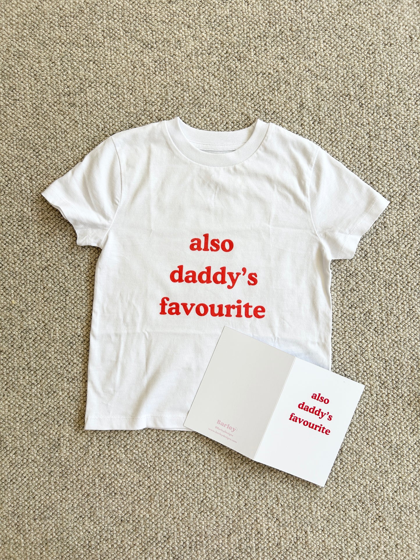 Father's Day Bundle (2 x cards and 2 x tshirts) for £42.50