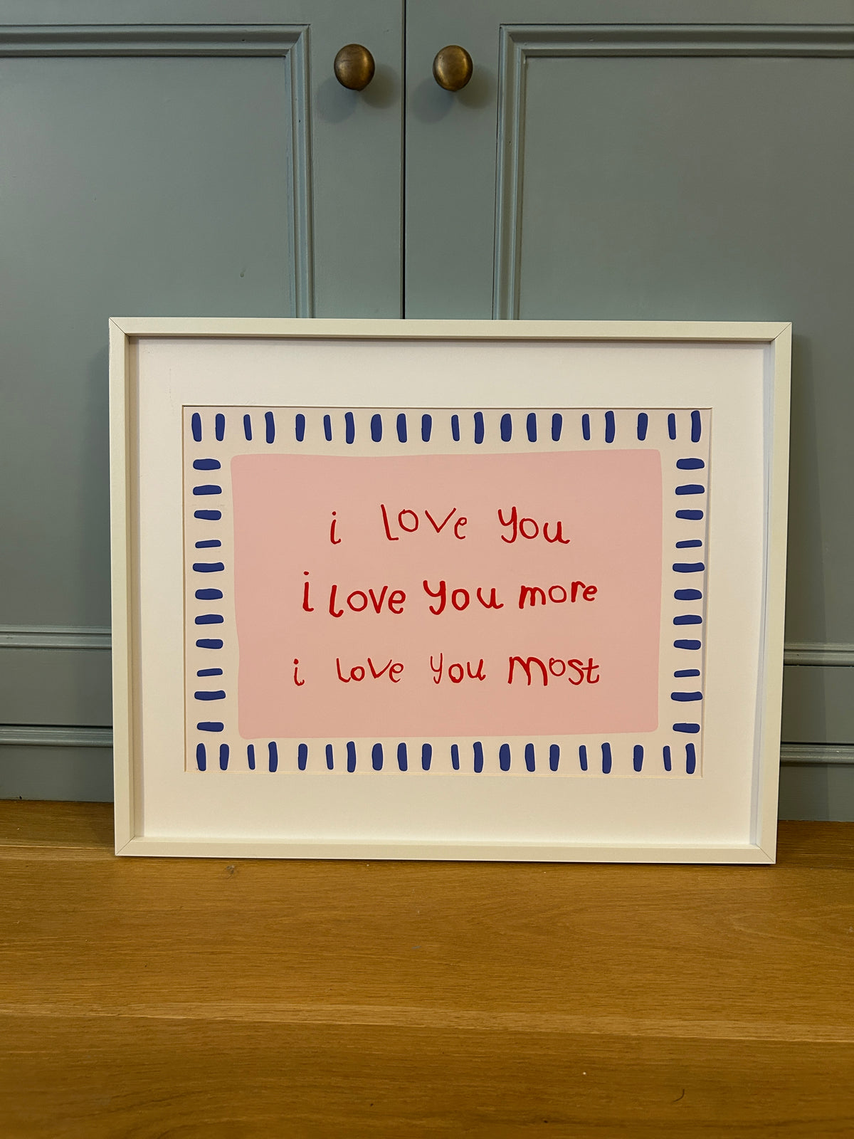 Kids personalised handwriting print commission - only 5 available at special rate