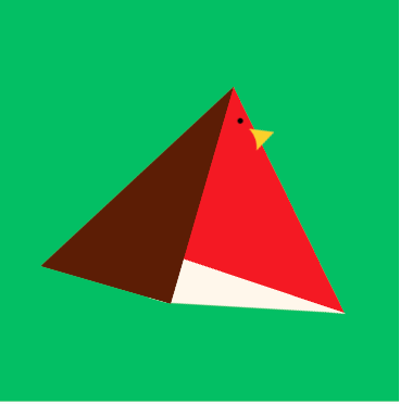 Mini print Christmas tree decorations (includes frame)