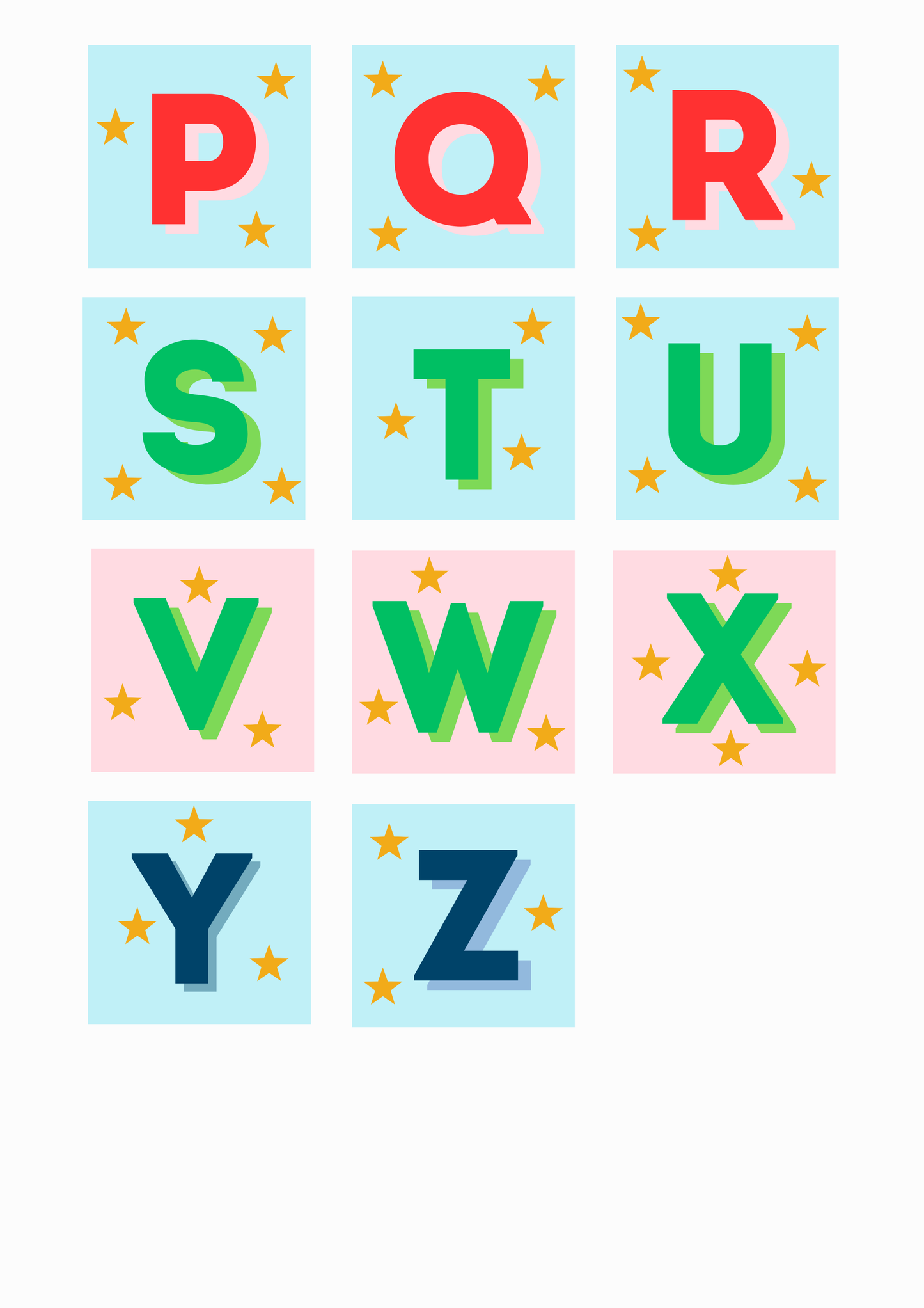 Personalised letter Christmas tree decorations (includes frame)