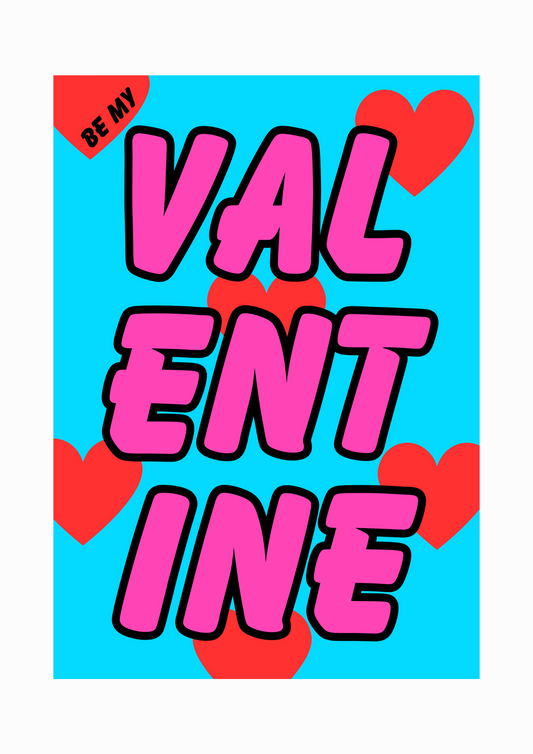 Be my Valentine | Valentine's Day card