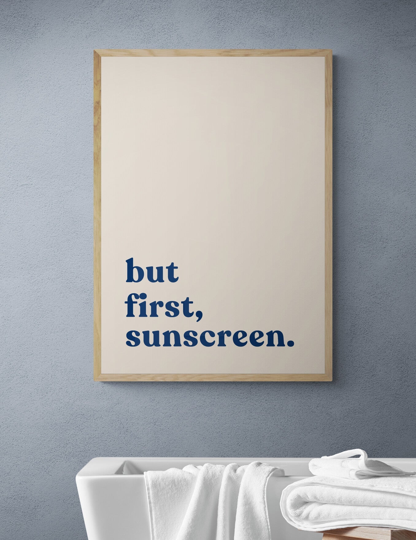 But first, sunscreen | DIC x Barley Designs SPF Art Print