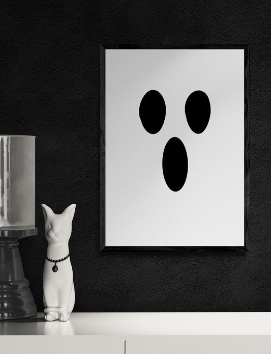 Glow in the dark spooky ghost